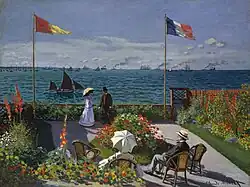 Terrasse à Sainte-Adresse.