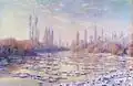 Les Glaçons, Claude Monet, 1880