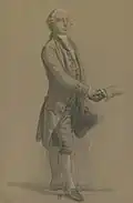 Études pour le tableau représentant l’assemblée de Vizille de 1788 : Claude Perier (1742-1801).
