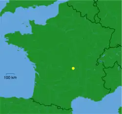 Localisation de Clermont-Ferrand