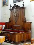 Banc d'œuvre.