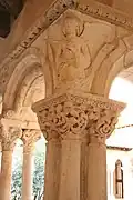 Pilier AAnge, symbole de saint Mathieu.