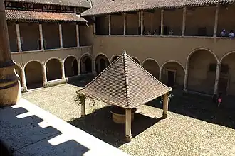 Troisième cloître, dit de la Ménagerie.