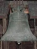 Une des cloches de l'église.