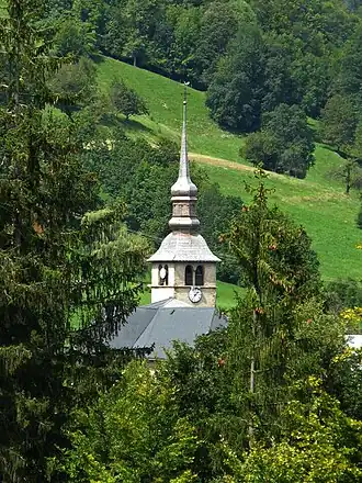 Clocher de l'église.