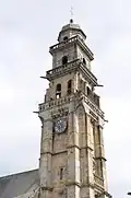 Église Saint-Thomas de Cantorbéry de Landerneau : le clocher.