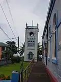 Campanile de l'église Notre-Dame de Lourdes de Choiseul.