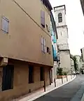 Le célèbre clocher du carillon.