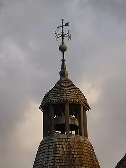 Clocher de la Tour de l'Horloge de Bellegarde-en-Marche.