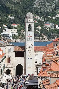 La Tour de l'horloge.