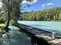 Jetée sur le Rhône