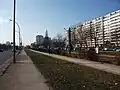 Angle de la Landsberger Allee et la Genslerstraße.