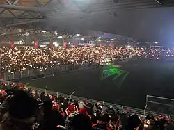 Weihnachtssingen.