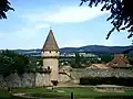 La tour du parc abbatial : la tour Fabri.