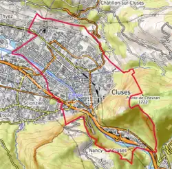 Carte topographique