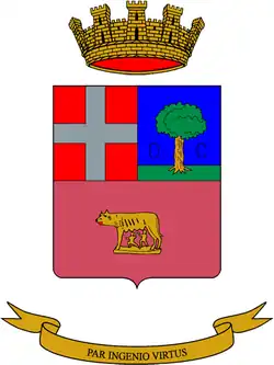Armoiries de l'École d'ingénieurs de l'armée italienne&nbsp;(it).