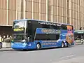 Autocar Megabus à New York, en mars 2009.
