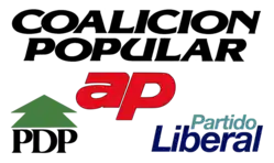 Image illustrative de l’article Coalition populaire (Espagne)