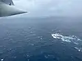 L'Atalante photographié depuis un C-130 pendant les recherches.