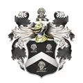 Serpent accolé au cou d'homme (entourant). Famille VAUGHAN) Fychaniaid Brodorddyn (cy).