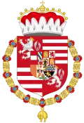 Armoiries de l'archiduc Maximilien d'Autriche