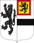 Blason de la ville de Bergues de 1586 à 1815.