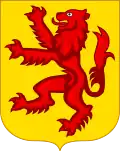 Blason des châtelains de Berghes Saint-Winoc.