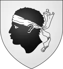 Blason de la Corse.