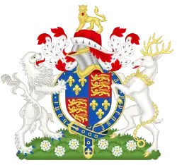 Armes du royaume d'Angleterre d'avril à juin 1483.