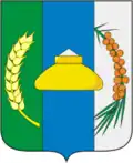 Blason de Raïon de Novossibirsk