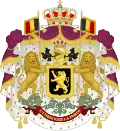 Armoiries utilisées sous la régence de Charles de Belgique (1944-1950).