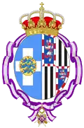 Blason de Alice de Battenberg