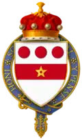 Blason du 1er baron Devereux