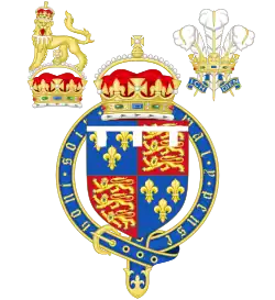 Armoiries des princes de Galles sous les Tudor.