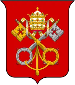 Blason du Saint-Siège.