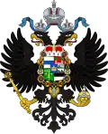 Armoiries de Maximilien de Leuchtenberg comme gendre de l'empereur de Russie