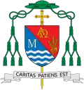 Armoiries de vice-directeur du diocèse de Rome