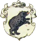 Blason du livre d'armoiries de Johann Siebmacher de 1605