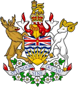 Blason de Colombie-Britannique
