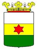 Blason de Kollumerland en Nieuwkruisland