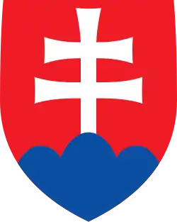 Armes de la Slovaquie.