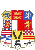 Armoiries de la Princesse Juliane-Marie de Brunswick.