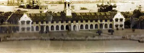 bâtiments en 1948.