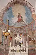 Chapelle peinte.