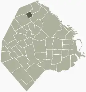 Localisation de Coghlan