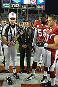 Les Cardinals et l'arbitre