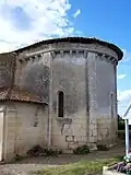 Le chevet, vue sud-est