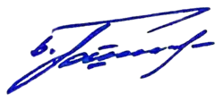 signature de Boris Gromov