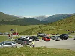 Panorama depuis le col sur le final du versant nord-ouest.