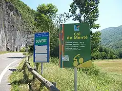 Le col de Menté.